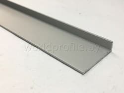 Угол анодированный 40х10х2 (3,0 м), цвет серебро, анодированный